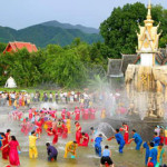 lễ hội té nước Thái Lan