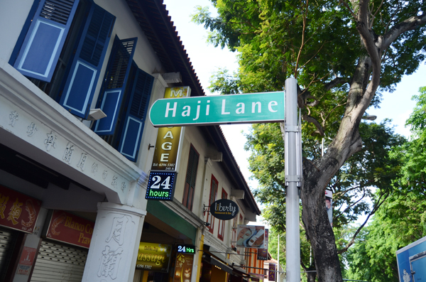 Haji Lane là một con phố nhỏ ở khu Ả rập