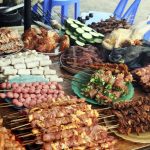 Đồ nướng ở chợ ẩm thực Sapa